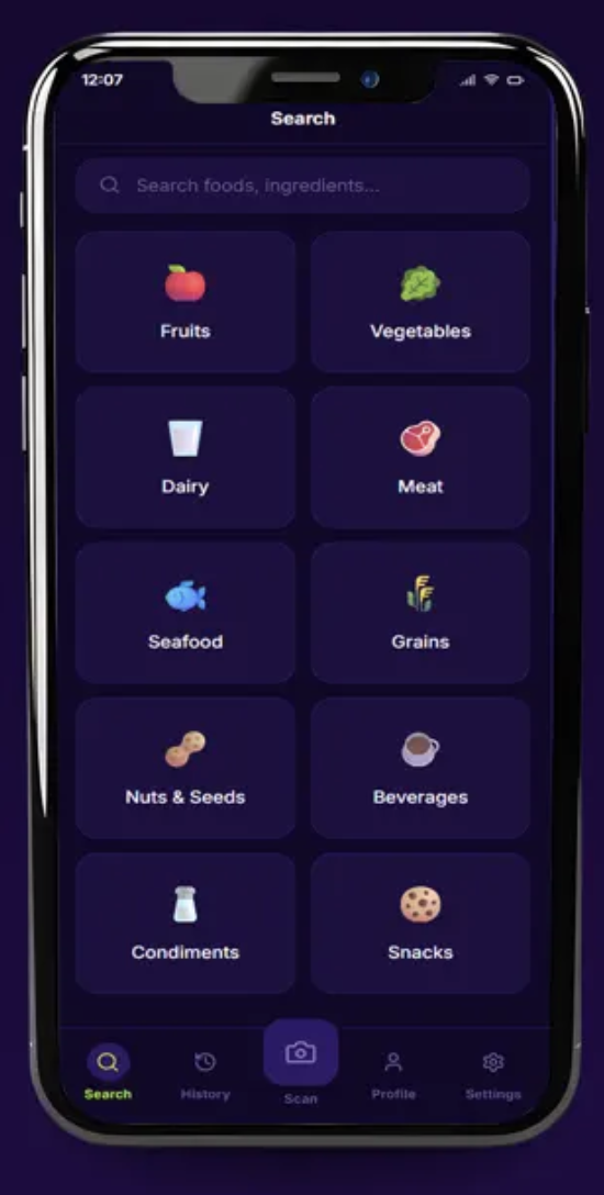Category Search preview